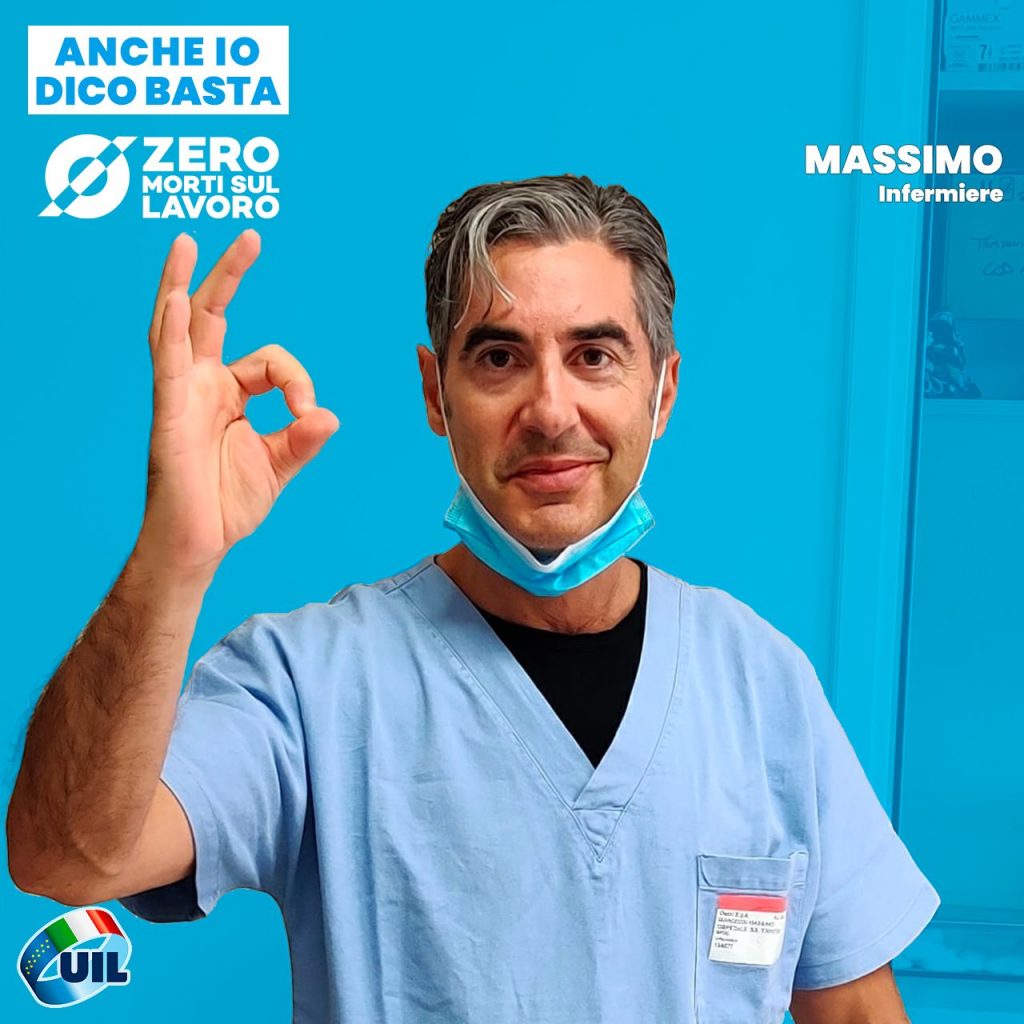 Massimo, infermiere.
